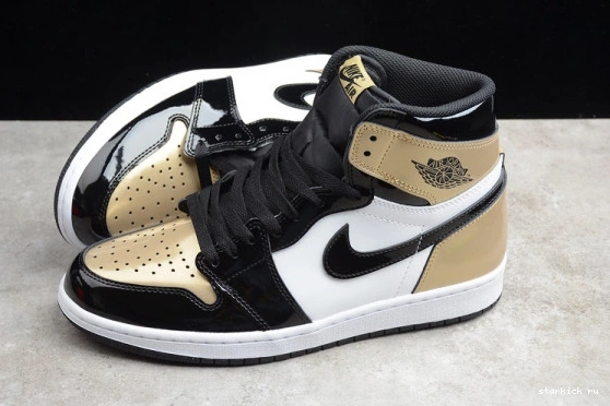 Retro Toe High Gold  861428-007 Patent 007 NRG Jordan 1 861428 0309